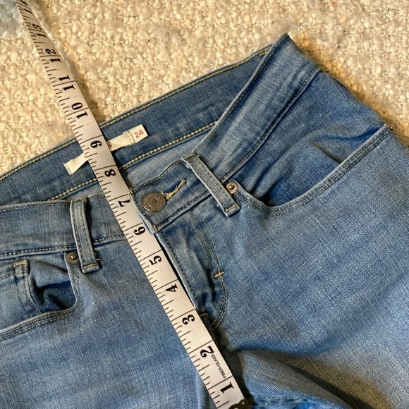 💕 Levi’s Size 24 524 Skinny Light Wash Jeans - Picture 8 of 13